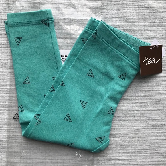 NWT 3-6m; 9-12m; 12-18m tea collection leggings - Picture 3 of 5